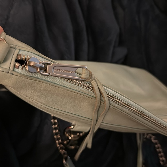 Rebecca Minkoff Mint Green Leather Crossbody - Picture 11 of 13